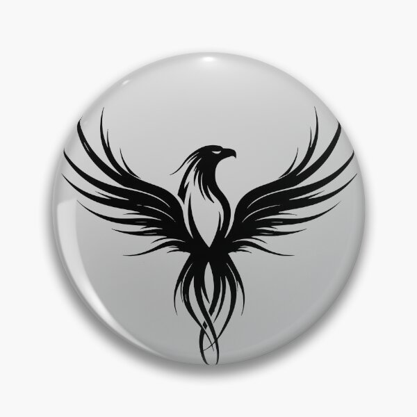 Item preview, Majestic Eagle Wings Tribal Silhouette designed and sold by ClubVacay.