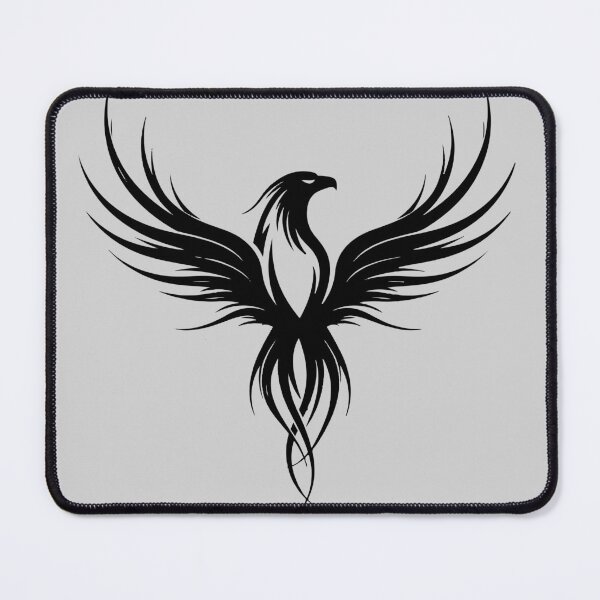 Item preview, Majestic Eagle Wings Tribal Silhouette designed and sold by ClubVacay.