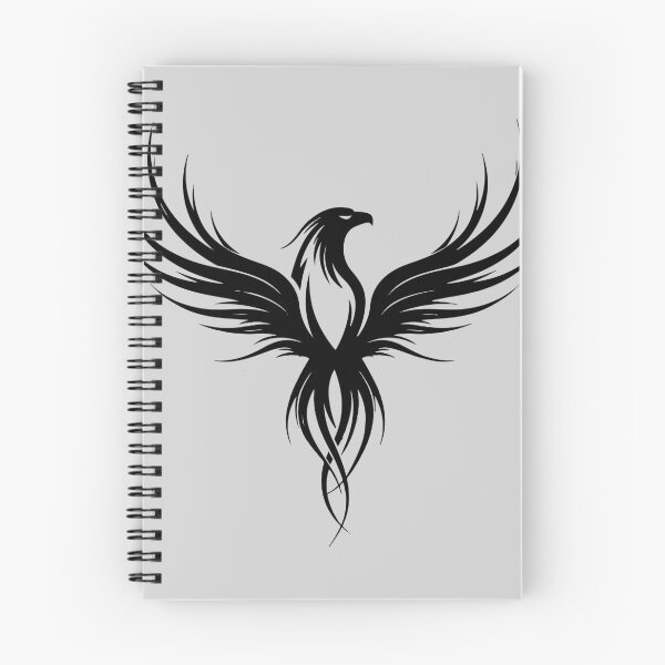 Item preview, Majestic Eagle Wings Tribal Silhouette designed and sold by ClubVacay.