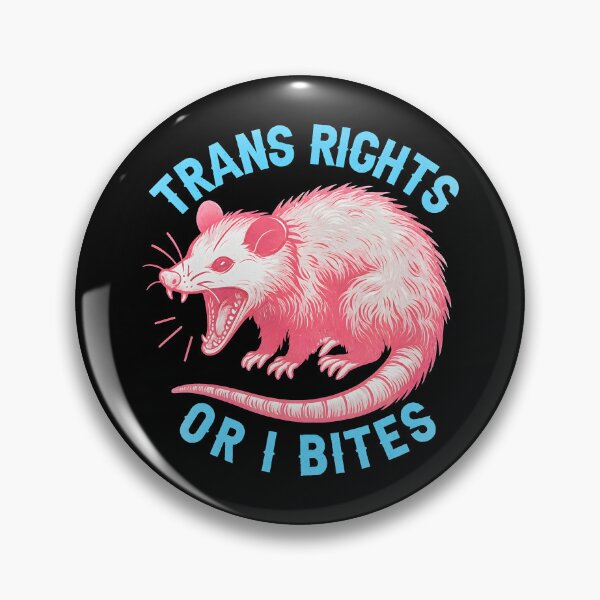 Item preview, Transgender LGBT Pride Month Possum Trans Rights Or I Bites designed and sold by VibeStoreMix.