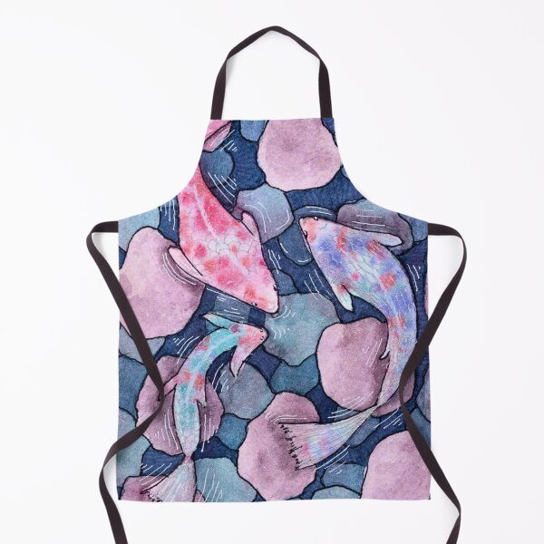 Item preview, Quiet Currents, Pastel Koi Fish Watercolour designed and sold by ArithraStudio.