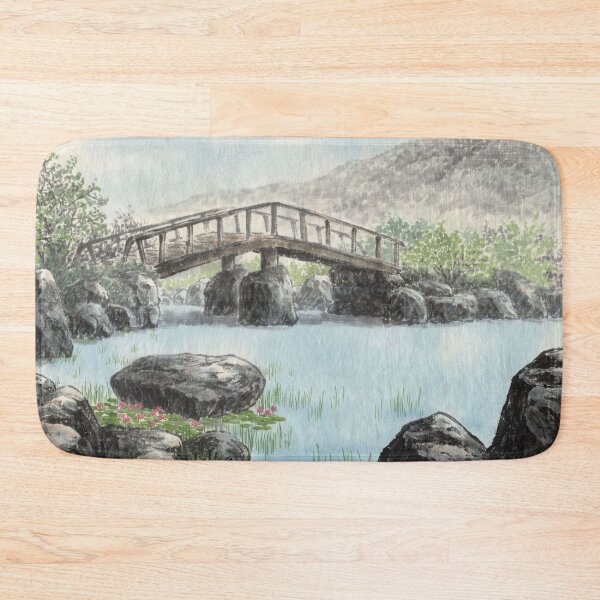 Item preview, April 27th birthday flower Water Lily Landscape designed and sold by 366birthflower.