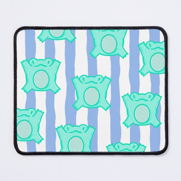 Item preview, Frog Hugs Preppy Stripe Pattern designed and sold by CI Creative Design LLC.