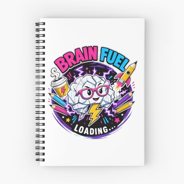 Item preview, Back to school Brain Fuel Loading Bar Funny Student Coffee Study designed and sold by Uglyandcute.