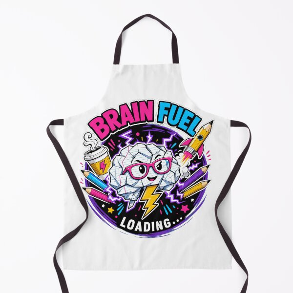 Item preview, Back to school Brain Fuel Loading Bar Funny Student Coffee Study designed and sold by Uglyandcute.