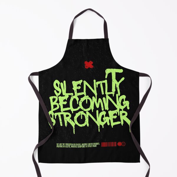 Item preview, Silent Become Stronger Motivation designed and sold by Gapendozaxe.
