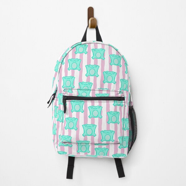 Item preview, Frog Hugs Preppy Stripe Pattern Pink designed and sold by CI Creative Design LLC.