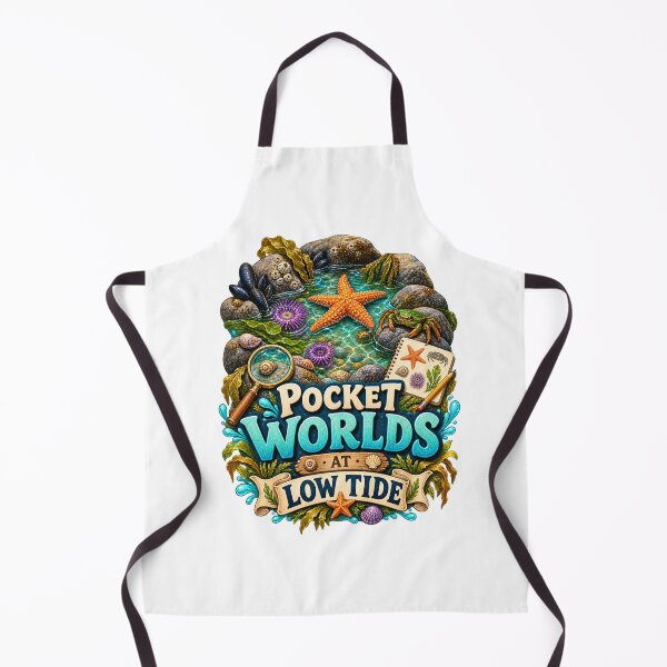 Item preview, Pocket Worlds At Low Tide Coastal Nature designed and sold by CheerfulNest.