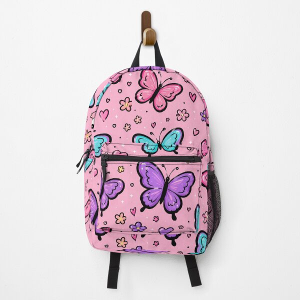 Item preview, Colorful Kawaii Butterfly Pattern designed and sold by Car23314.
