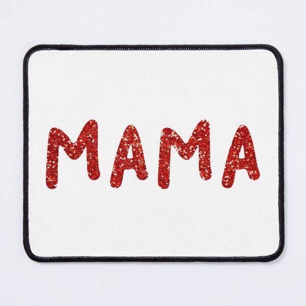 Item preview, Red Glitter Mama | Bold Sparkly Mom Design designed and sold by CoastalEmp.