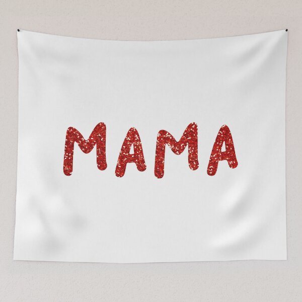 Item preview, Red Glitter Mama | Bold Sparkly Mom Design designed and sold by CoastalEmp.