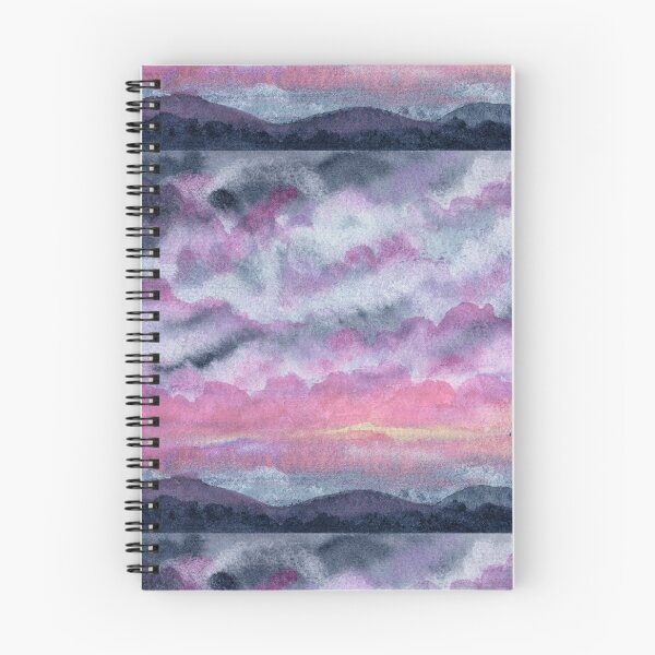 Item preview, A Storm Made of Rose, Pink and Grey Cloud Watercolour designed and sold by ArithraStudio.