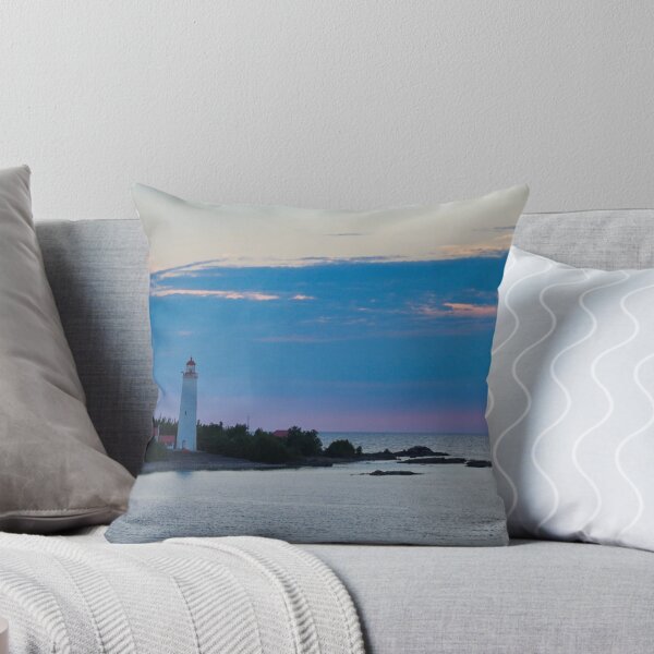 Item preview, Cove Island Lighthouse, Tobermory Ontario, Canada designed and sold by colorfulbundles.