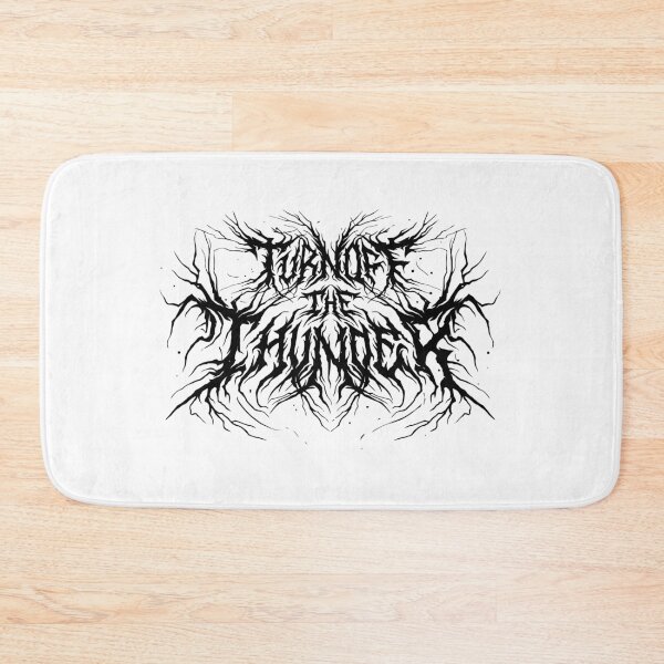 Item preview, Turn Off The Thunder Logo designed and sold by Tiki-Kreations.