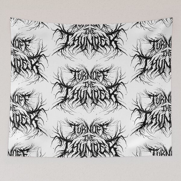 Item preview, Turn Off The Thunder Logo designed and sold by Tiki-Kreations.