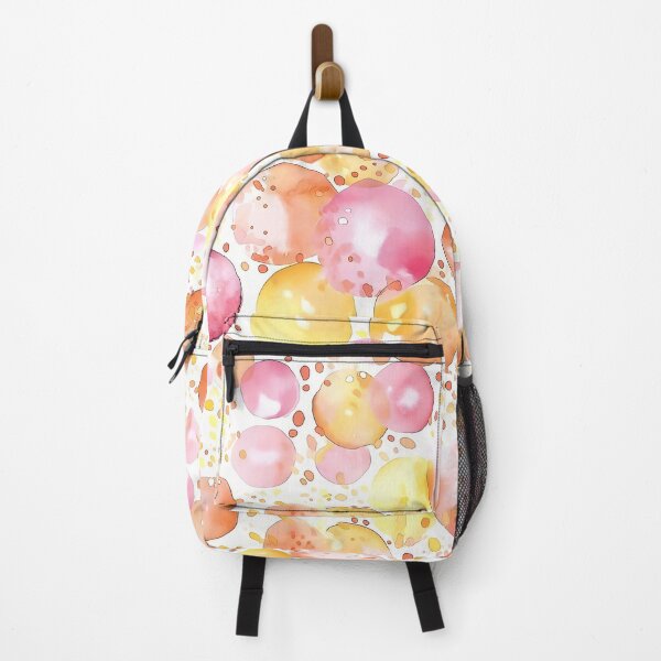 Item preview, Warm Sunset Watercolor Polka Dots Seamless Pattern designed and sold by Yoruhara.