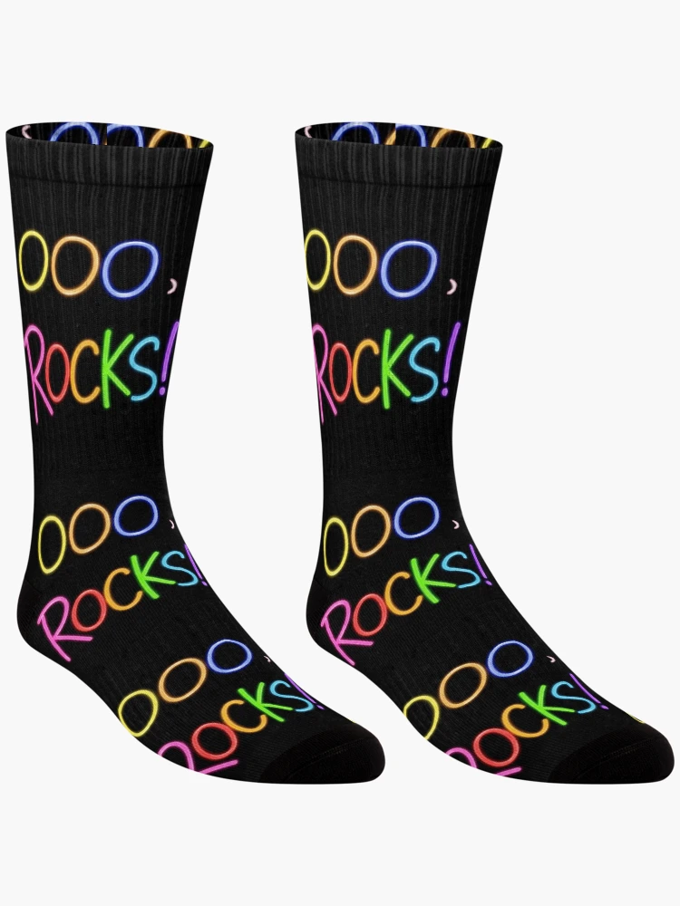 Thumbnail 3 of 5, Socks, Ooo, Rocks! designed and sold by Punkinchunk.