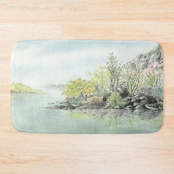 Item preview, April 30th birthday flower Laburnum Landscape designed and sold by 366birthflower.