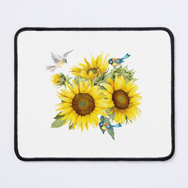 Item preview, Sunflower Bouquet With Birds designed and sold by JeweledDesigns.