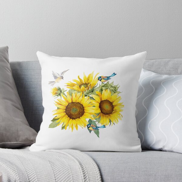 Item preview, Sunflower Bouquet With Birds designed and sold by JeweledDesigns.