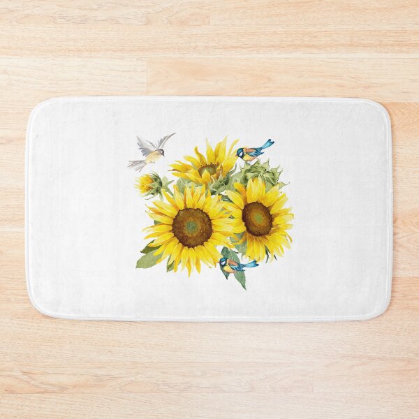 Item preview, Sunflower Bouquet With Birds designed and sold by JeweledDesigns.