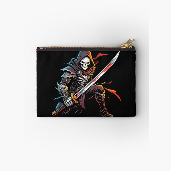 Item preview, Grim Reaper Katana Warrior - Dark Fantasy Manga Art designed and sold by Outlet Raloel.