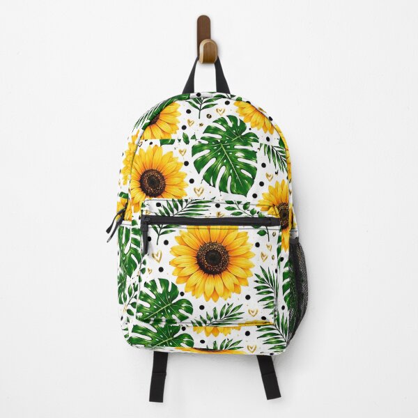 Item preview, Colorful Sunflower Pattern on Black designed and sold by Car23314.