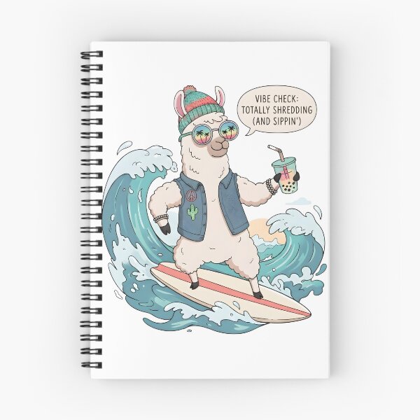 Item preview, Surfer Llama designed and sold by Llama-Get-a-Tee.