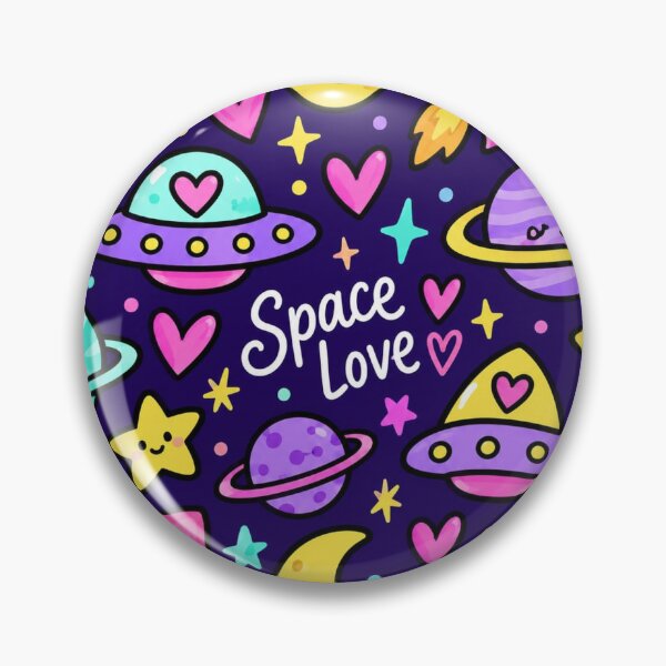 Item preview, Cute Planets & Space Hearts Pattern designed and sold by Car23314.