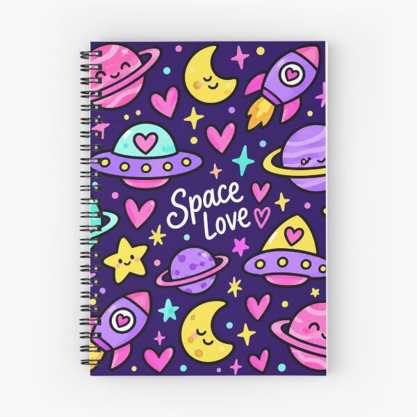 Item preview, Cute Planets & Space Hearts Pattern designed and sold by Car23314.
