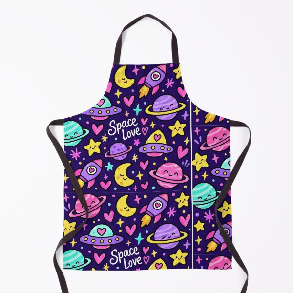 Item preview, Cute Planets & Space Hearts Pattern designed and sold by Car23314.