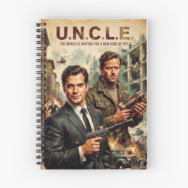 Item preview, The Man from U.N.C.L.E. Spy Action Fine Art Tribute designed and sold by Art's Diner.