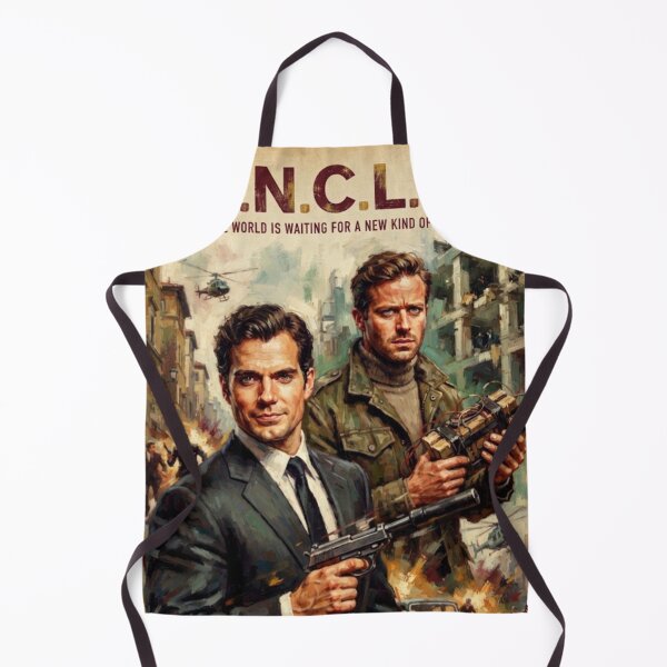 Item preview, The Man from U.N.C.L.E. Spy Action Fine Art Tribute designed and sold by Art's Diner.