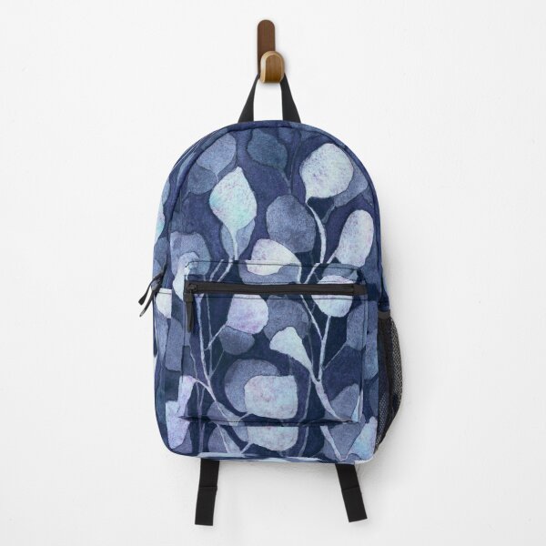 Item preview, Moonlit Leaves, Indigo Botanical Watercolour designed and sold by ArithraStudio.