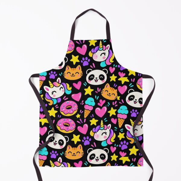 Item preview, Cute Panda Cats & Donuts Pattern designed and sold by Car23314.