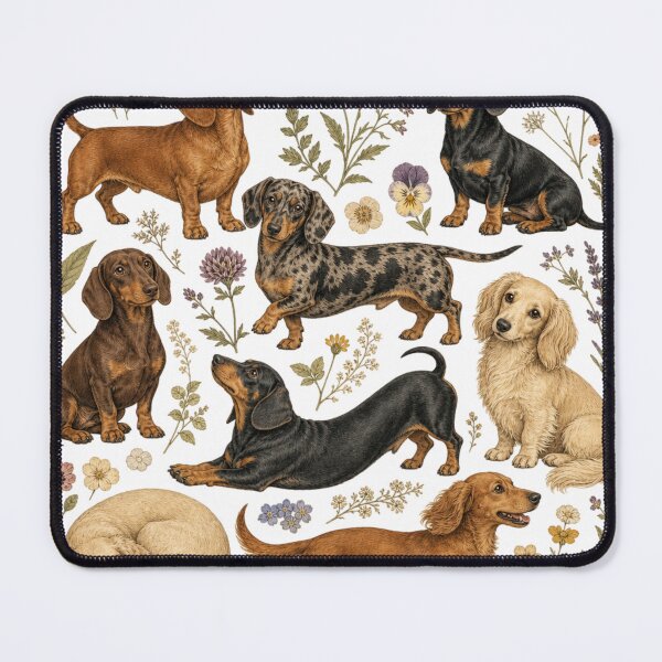 Item preview, Multiple Dachshund design designed and sold by Good4Vibez.