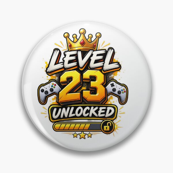 Item preview,  Level 23 Unlocked designed and sold by Leo Bennett.