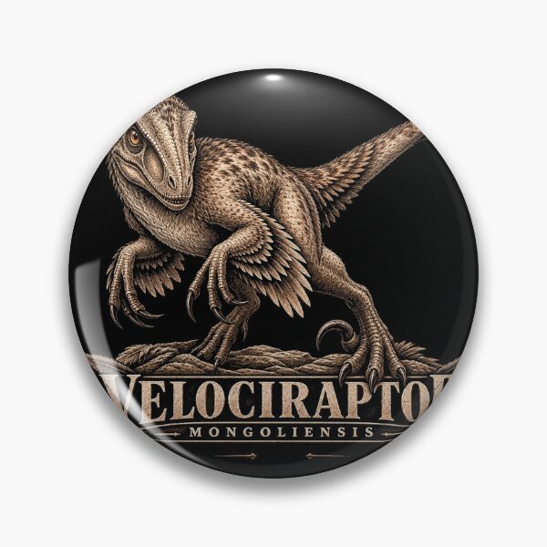 Item preview, Velociraptor Mongoliensis | Vintage Prehistoric Dinosaur Design designed and sold by VantedStore.