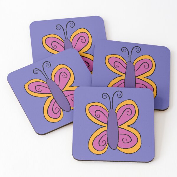 Item preview, Orange and purple butterfly designed and sold by annamelley.