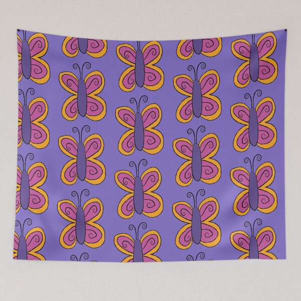 Item preview, Orange and purple butterfly designed and sold by annamelley.