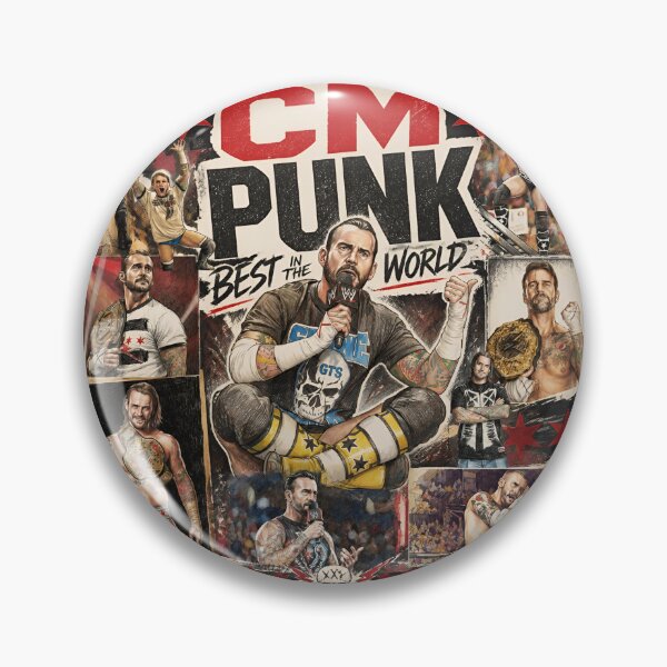 Item preview, CM Punk (Version 2) designed and sold by LoveSomethingDifferent.