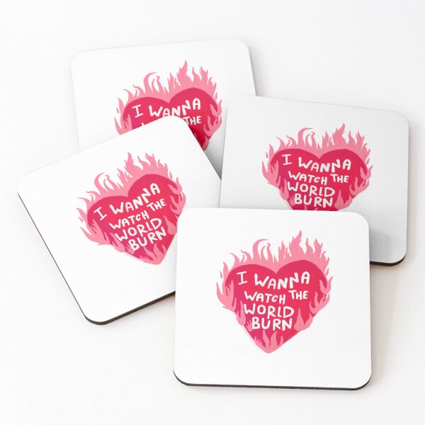 Item preview, I Wanna Watch The World Burn -  Regina George on Broadway designed and sold by ThatsDramatic.