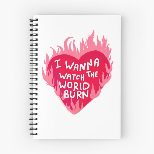 Item preview, I Wanna Watch The World Burn -  Regina George on Broadway designed and sold by ThatsDramatic.