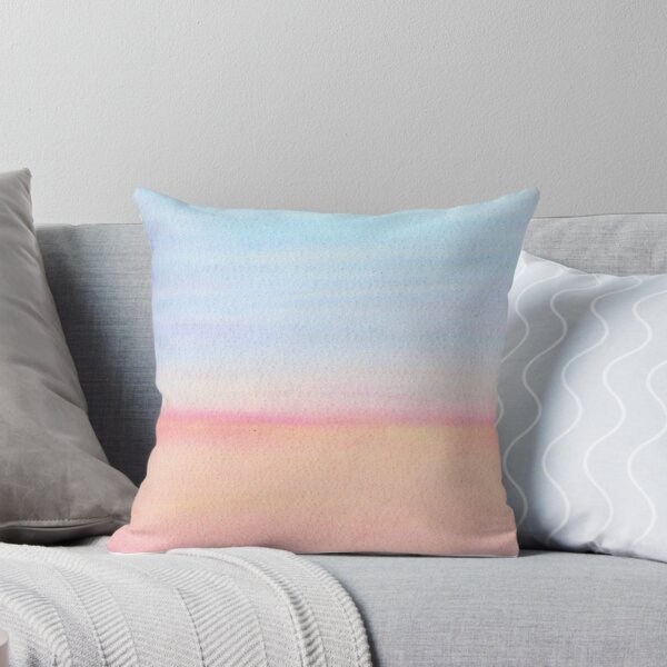 Item preview, Almost Morning, Minimal Pastel Watercolour Landscape designed and sold by ArithraStudio.