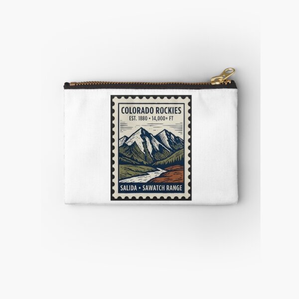 Item preview, Colorado Rockies Sawatch Range Salida Vintage Postage Stamp designed and sold by LittleArij.