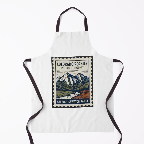 Item preview, Colorado Rockies Sawatch Range Salida Vintage Postage Stamp designed and sold by LittleArij.