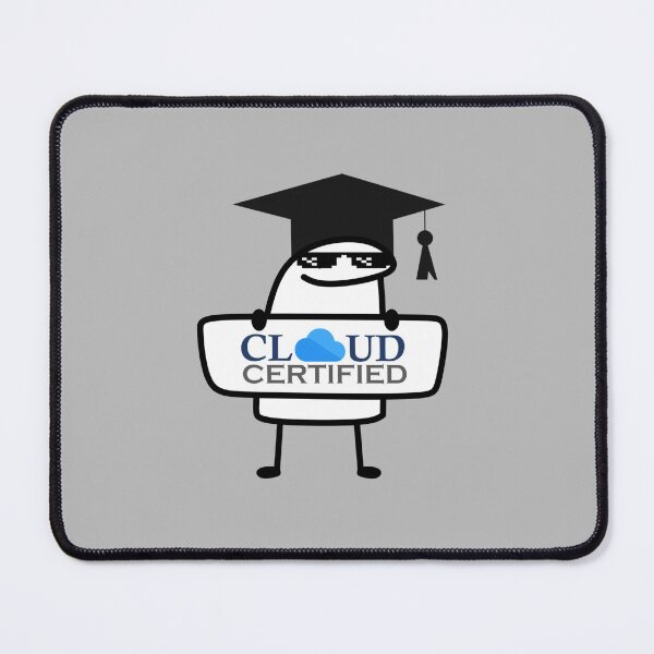 Item preview, Cloud Certified Microsoft Azure colors Design | Sticker | Sticker | Pin | meme designed and sold by I am Certified Designs.
