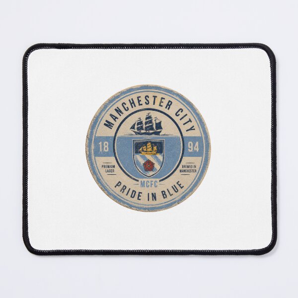 Item preview, Manchester City F.C Beer Mat Fan Graphic Design designed and sold by FanFueledStickers.