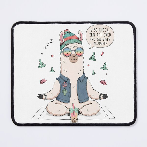 Item preview, Meditating Llama designed and sold by Llama-Get-a-Tee.