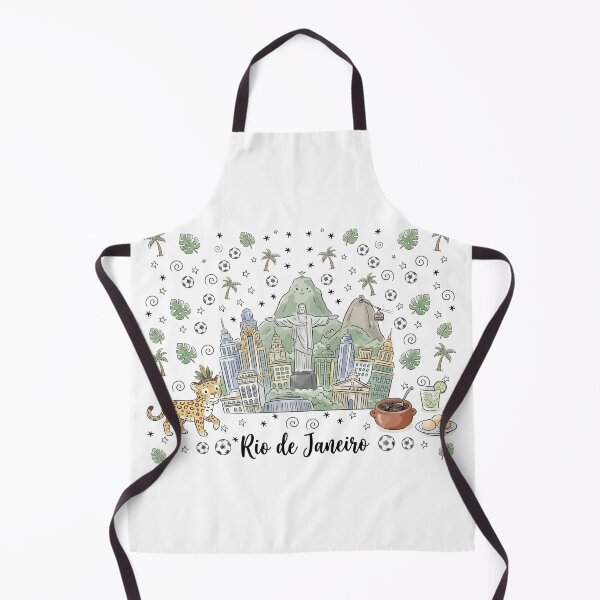 Item preview, Cute Christ the Redeemer Rio Doodle Art designed and sold by RamyGallery.